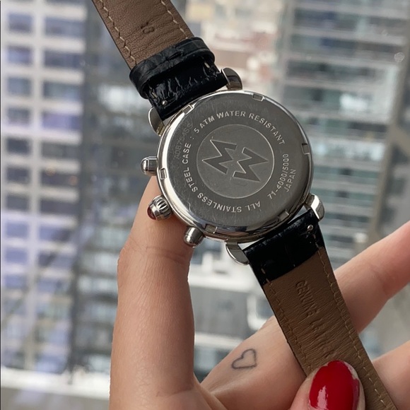 Michele CSX Diamond Chronograph Watch